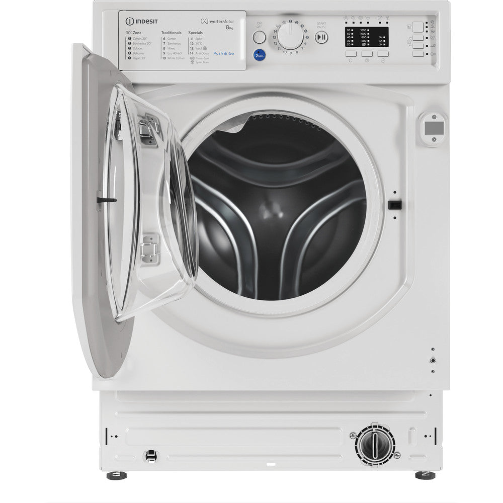 Indesit BIWMIL81485 8kg Built In Washing Machine – image 3 of 13