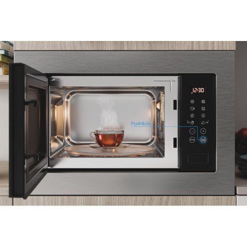 Indesit MWI125GX Built-In Microwave Stainless Steel – image 3 of 5