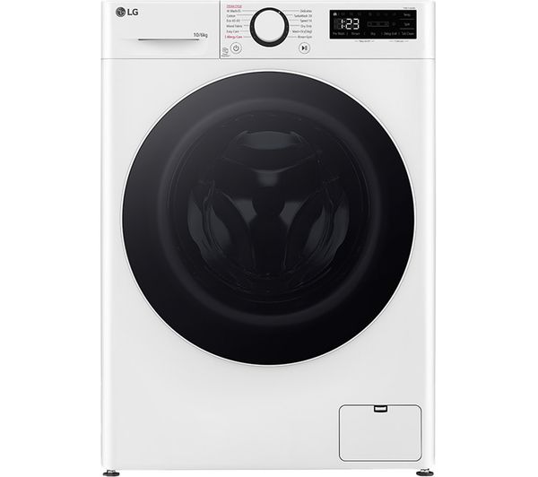 LG TurboWash360 with AI FWY706WWTN1 10 kg Washer Dryer - White
