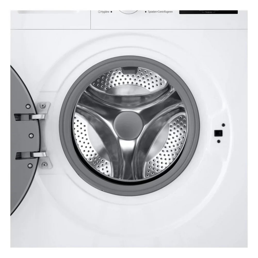 LG F4A10S8NWK 8kg 1400 Spin Front Load Washing Machine White - A Rated – image 6 of 11