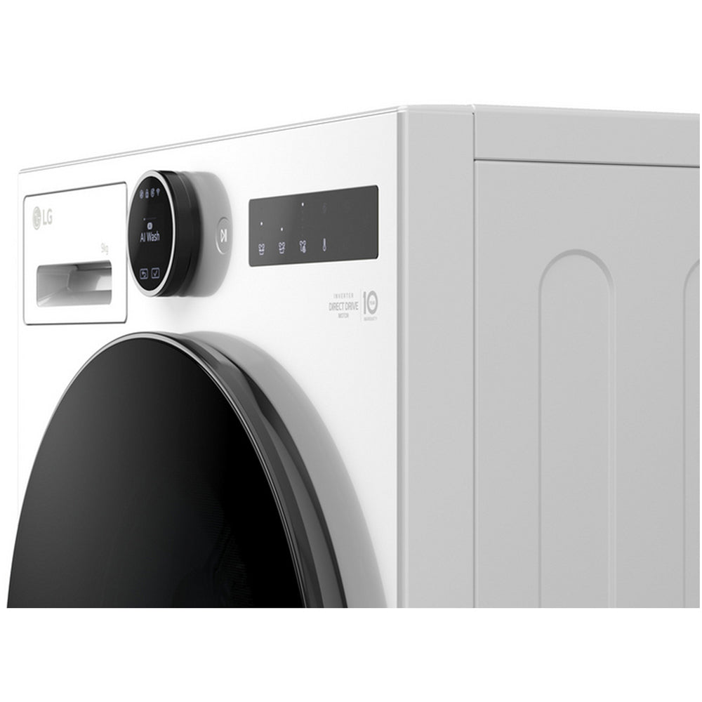 LG F4X7009TWB 9kg 1400 Spin AI Direct Drive Freestanding Washing Machine White – image 11 of 16