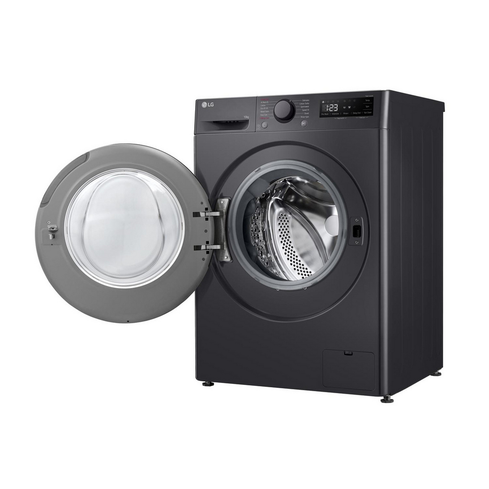 LG F4Y510GBLN1 10kg Steam 1400 Spin Freestanding Front Loading Washing Machine Slate Grey – image 10 of 14