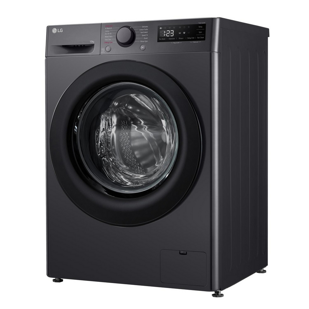 LG F4Y510GBLN1 10kg Steam 1400 Spin Freestanding Front Loading Washing Machine Slate Grey – image 6 of 14