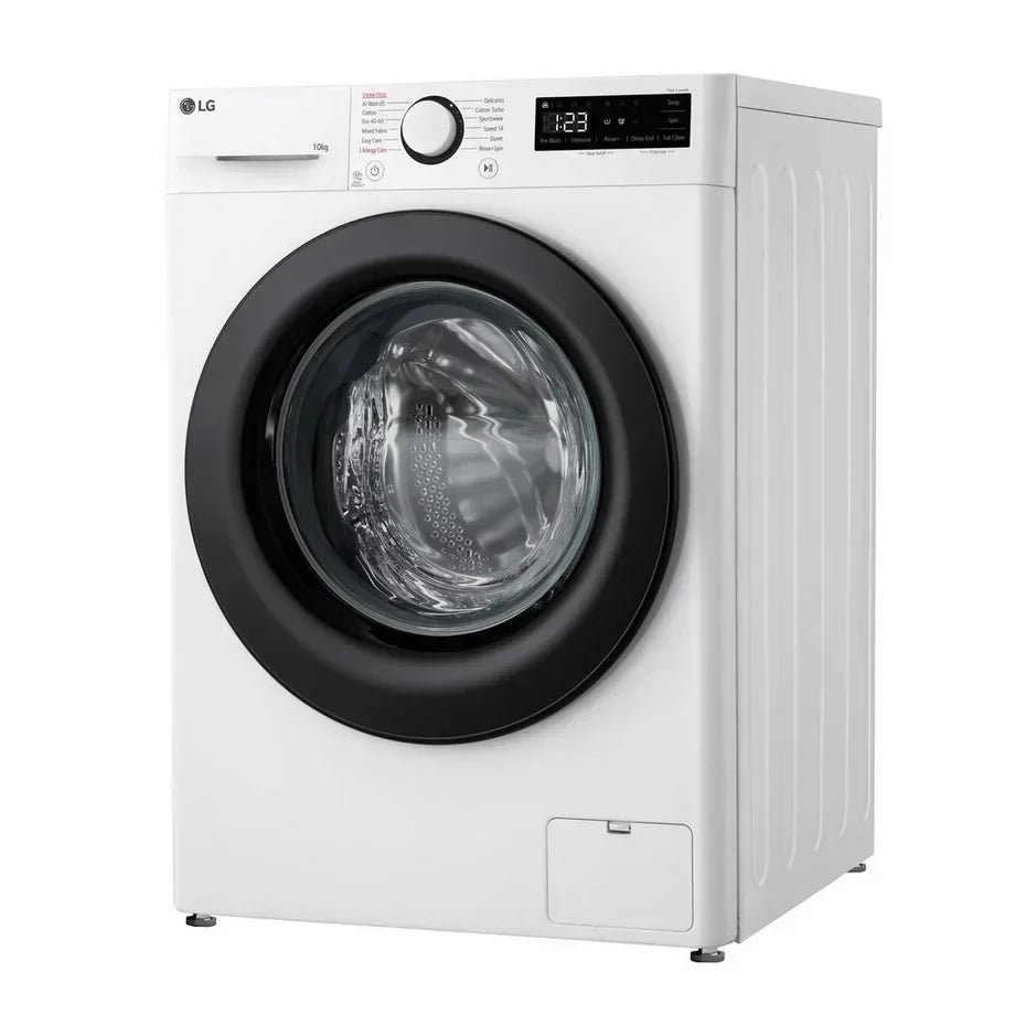 LG F4Y510WBLN1 10kg Steam 1400 Spin Freestanding Front Load Washing Machine White - A Rated – image 6 of 14