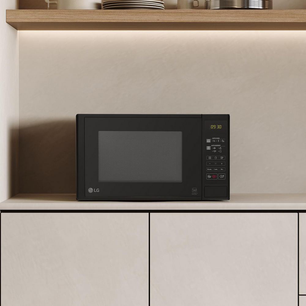 LG MS2042D 20L Compact Solo Microwave Oven Black – image 14 of 16
