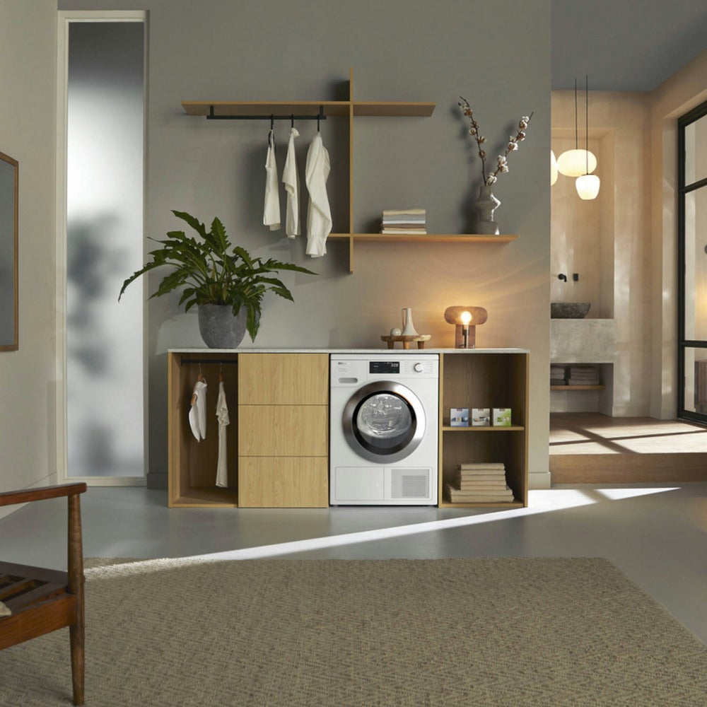 Miele TEH785 WP 9kg EcoSpeed Heat Pump Tumble Dryer White – image 7 of 8