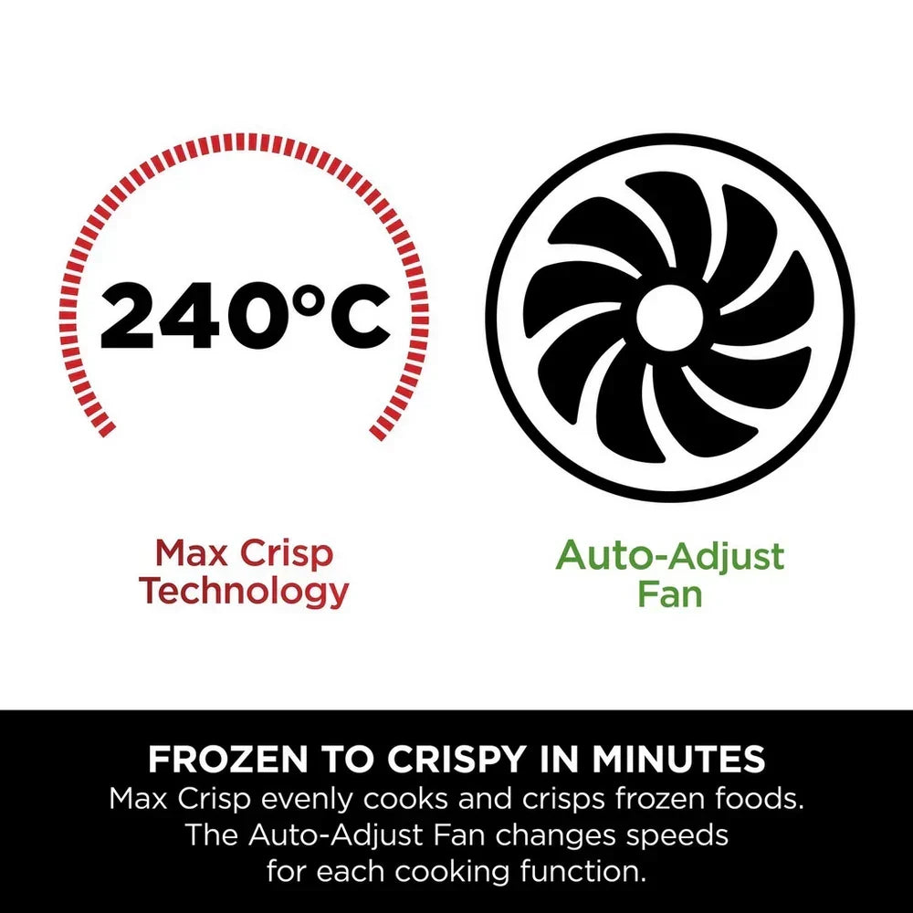 Ninja 6 in 1 Dual Zone Air Fryer 7.6L DZ300UK - Gun Metal Grey – image 8 of 11