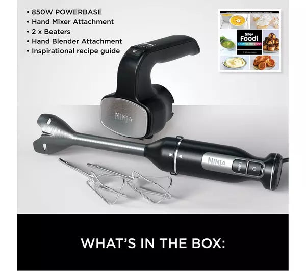 Ninja CI090UK Foodi 2-in-1 Hand Blender & Mixer Black – image 10 of 11