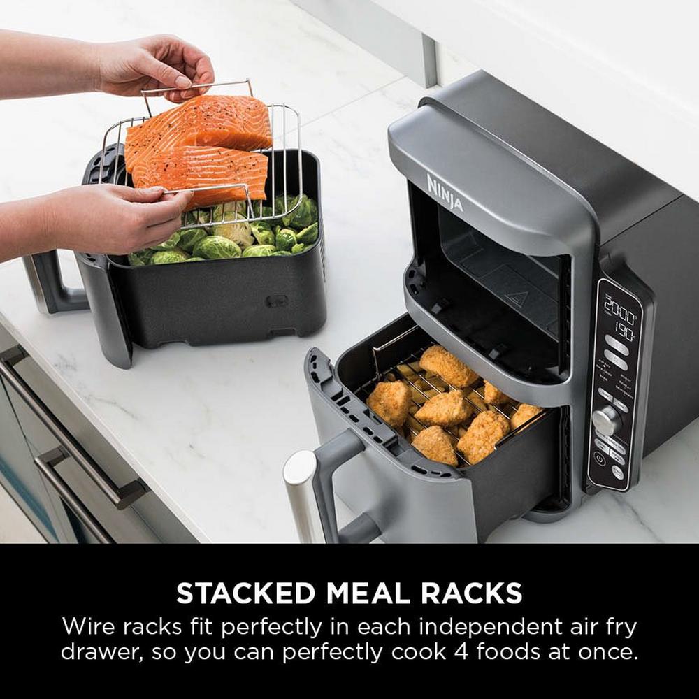 Ninja Double Stack XL 2-Drawer 9.5L Air Fryer Grey SL400UK – image 8 of 15