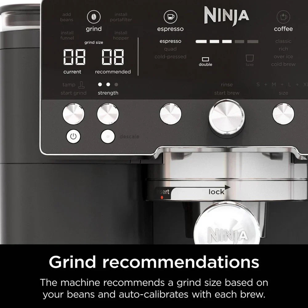 Ninja ES601UKBK Luxe Cafe Premier Espresso Coffee Machine - Black – image 5 of 8
