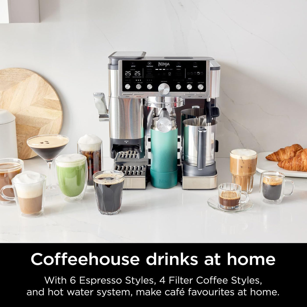 Ninja ES701UK Luxe Cafe Pro Series Espresso Coffee Machine – image 5 of 14