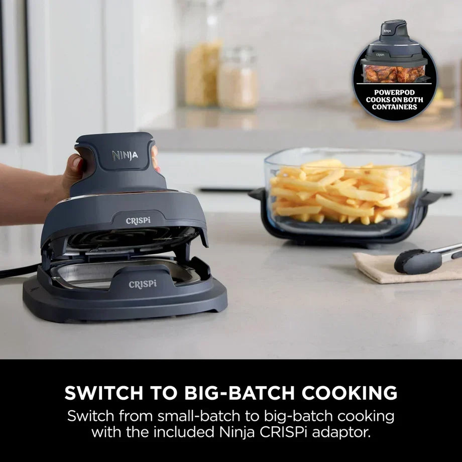 Ninja FN101UKGY CRISPi 4 in 1 Portable Glass Air Fryer Cyber Space – image 15 of 16