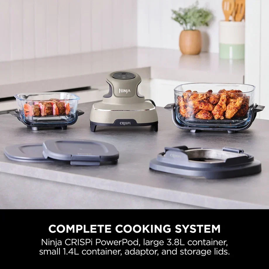 Ninja FN101UKST CRISPi 4 in 1 Portable Glass Air Fryer Stone – image 9 of 18