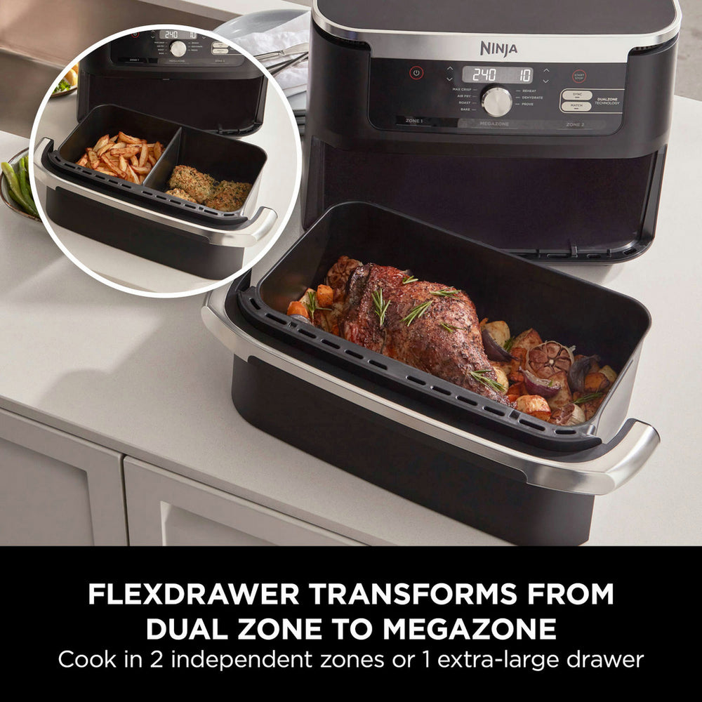 Ninja Foodi FlexDrawer Air Fryer AF500UK 10.4L Black – image 2 of 17