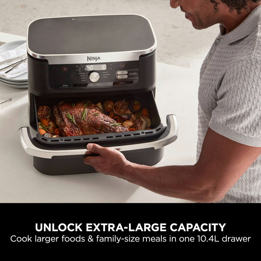 Ninja Foodi FlexDrawer Air Fryer AF500UK 10.4L Black – image 4 of 17