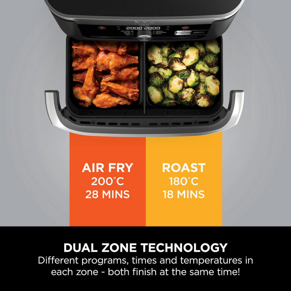 Ninja Foodi FlexDrawer Air Fryer AF500UK 10.4L Black – image 6 of 17
