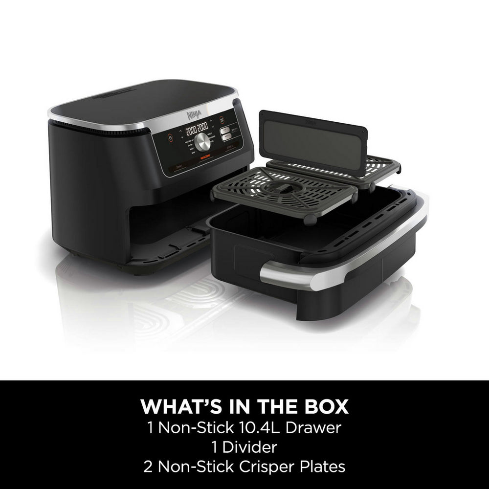 Ninja Foodi FlexDrawer Air Fryer AF500UK 10.4L Black – image 12 of 17