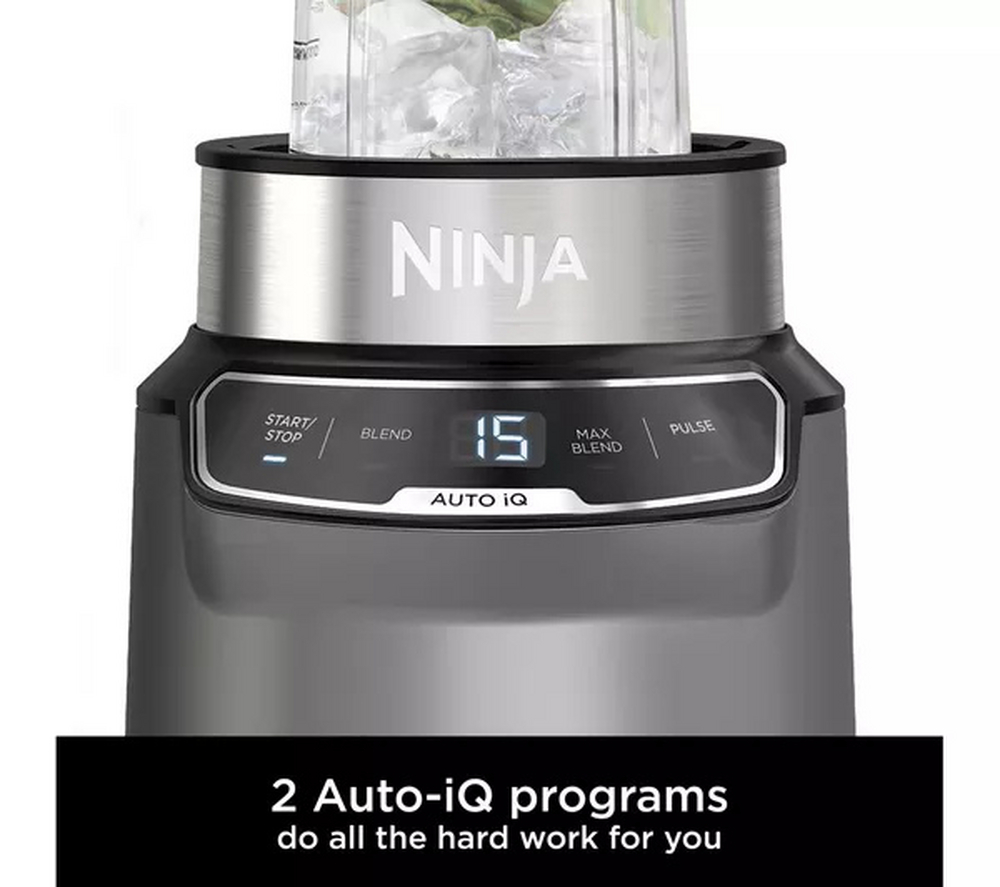 Ninja Motorised Compact Blender with Auto-iQ BN500UK – image 4 of 6