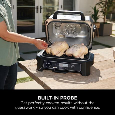 Ninja OG850UK Woodfire Pro XL Electric BBQ Grill & Smoker – image 7 of 13