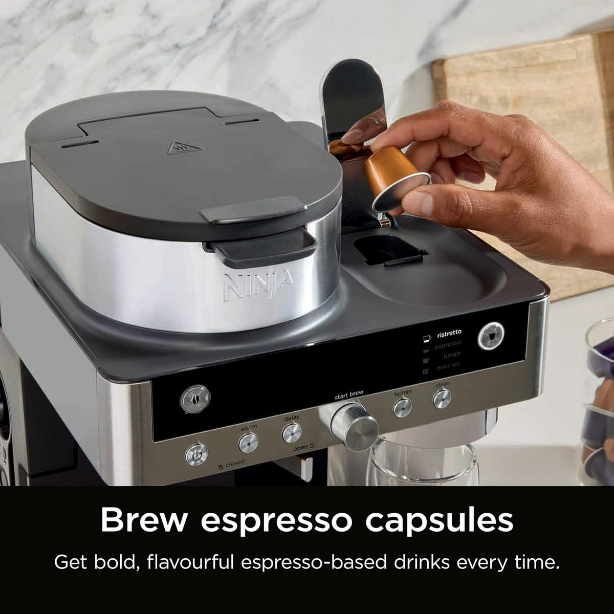 Ninja Prestige Dualbrew System CFN802UK Pod and Filter Coffee Machine - Black – image 7 of 9