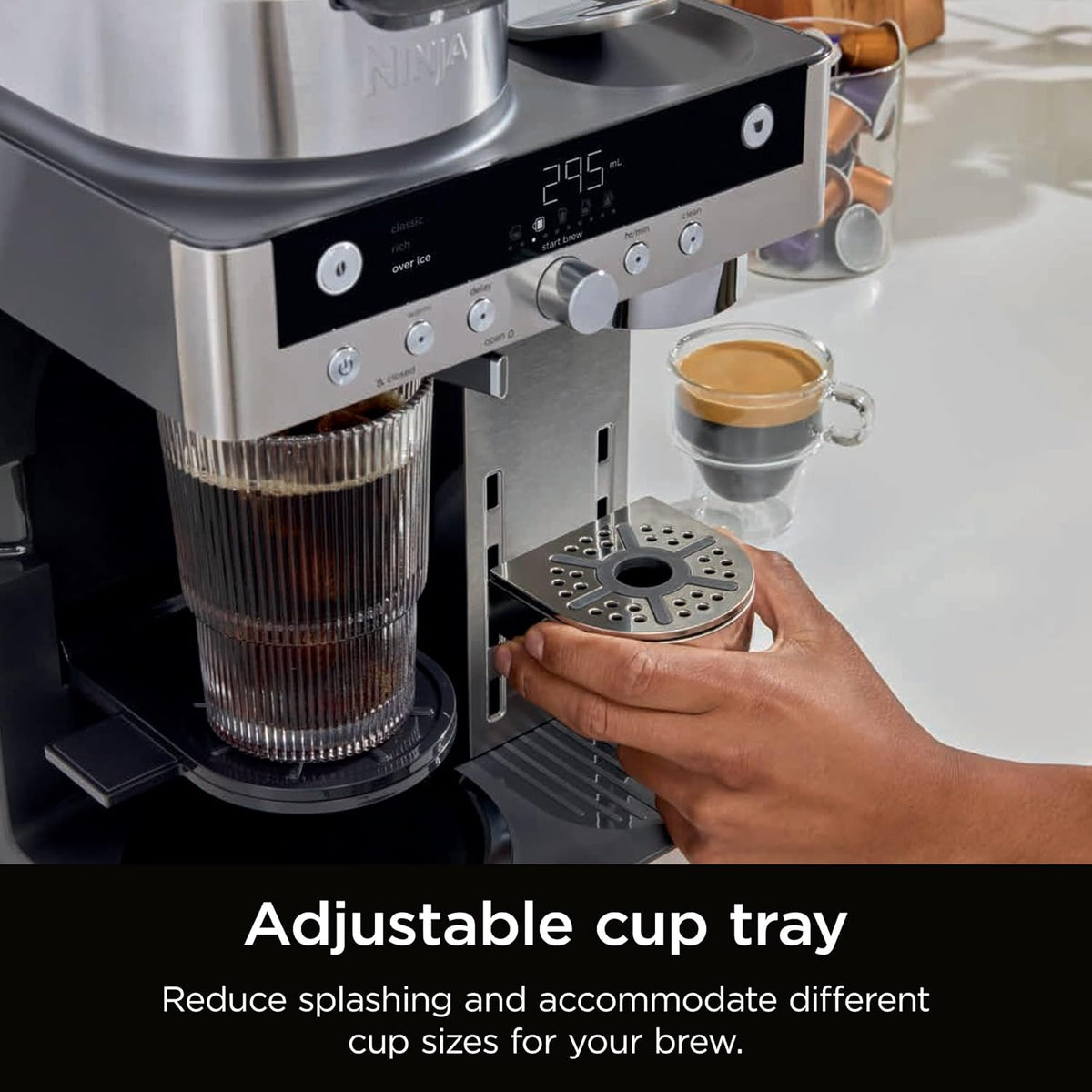 Ninja Prestige Dualbrew System CFN802UK Pod and Filter Coffee Machine - Black – image 4 of 9