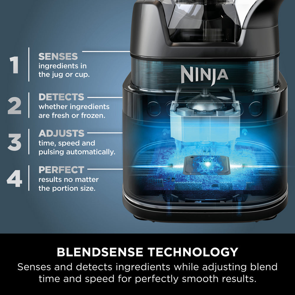 Ninja TB401UK Detect Power Blender and Processor Pro with Blendsense Technology Black – image 2 of 15