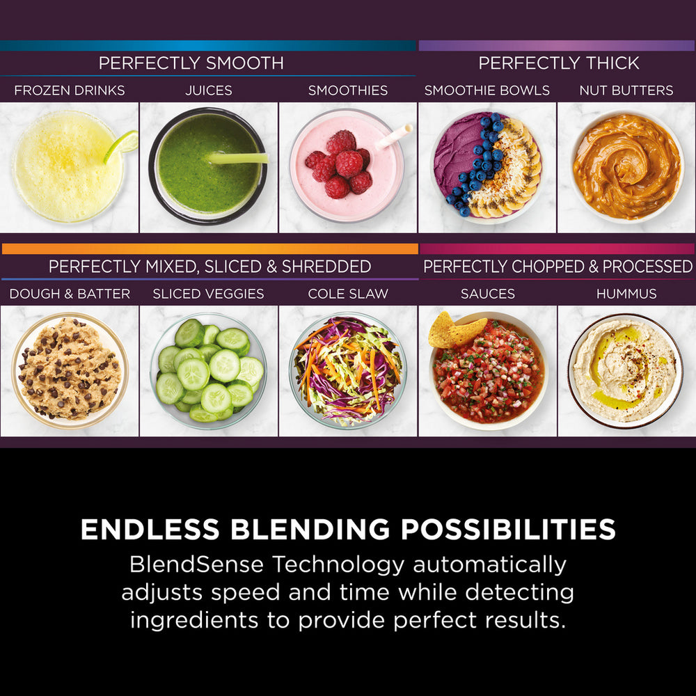 Ninja TB401UK Detect Power Blender and Processor Pro with Blendsense Technology Black – image 7 of 15
