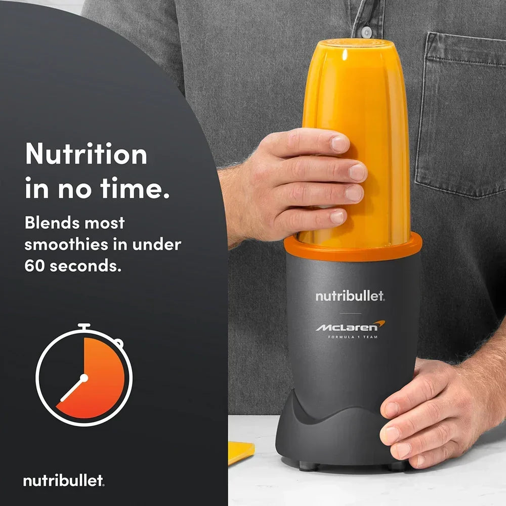 Nutribullet 900 Series McLaren F1 Team Edition Portable Blender 2775 - Grey – image 5 of 10