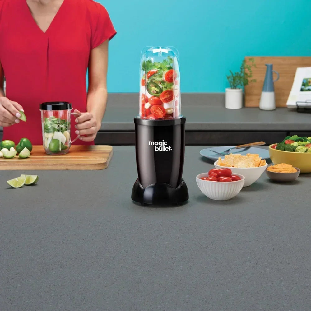 Nutribullet Magic Bullet Starter Kit All in one Food Processor and Blender 02227 Black – image 4 of 7
