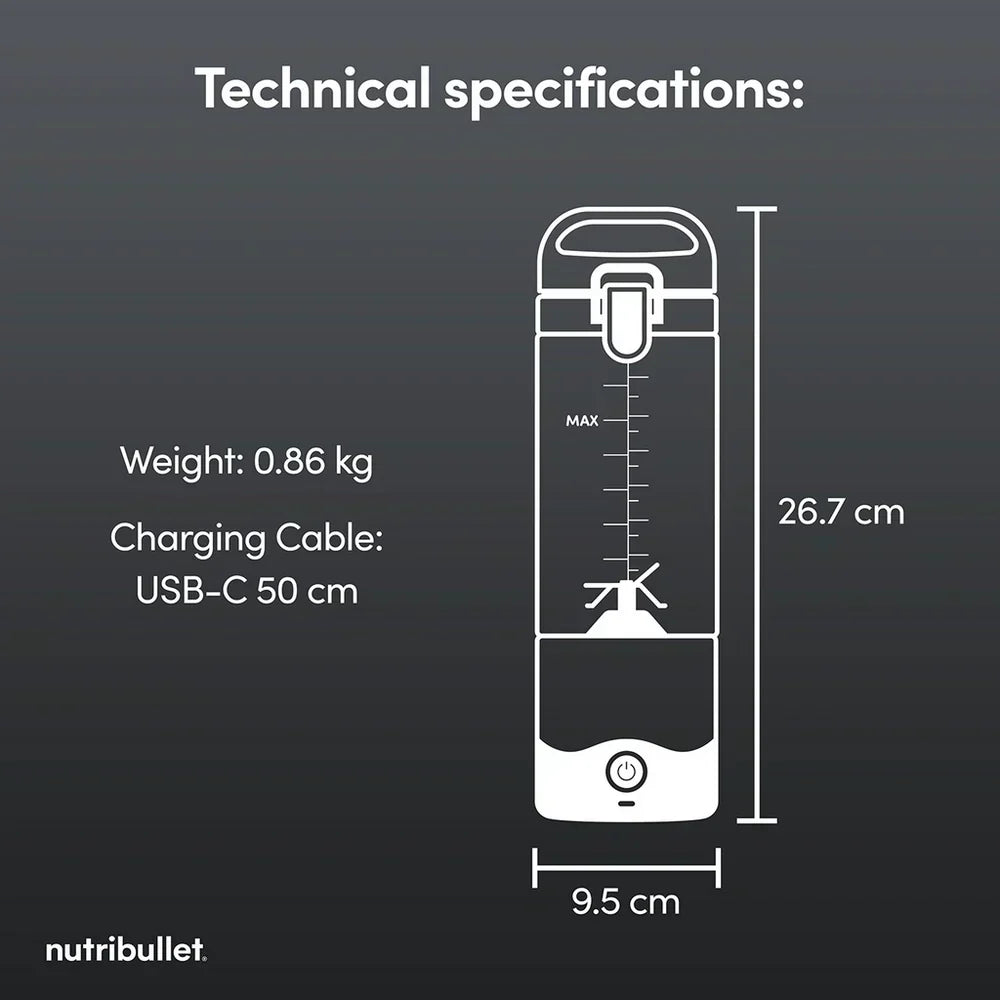 Nutribullet McLaren F1 Team Edition Portable Blender 2777 – Grey – image 8 of 10
