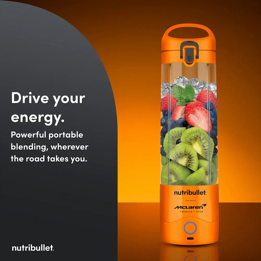 Nutribullet McLaren F1 Team Edition Portable Blender 2778 – Papaya – image 3 of 10