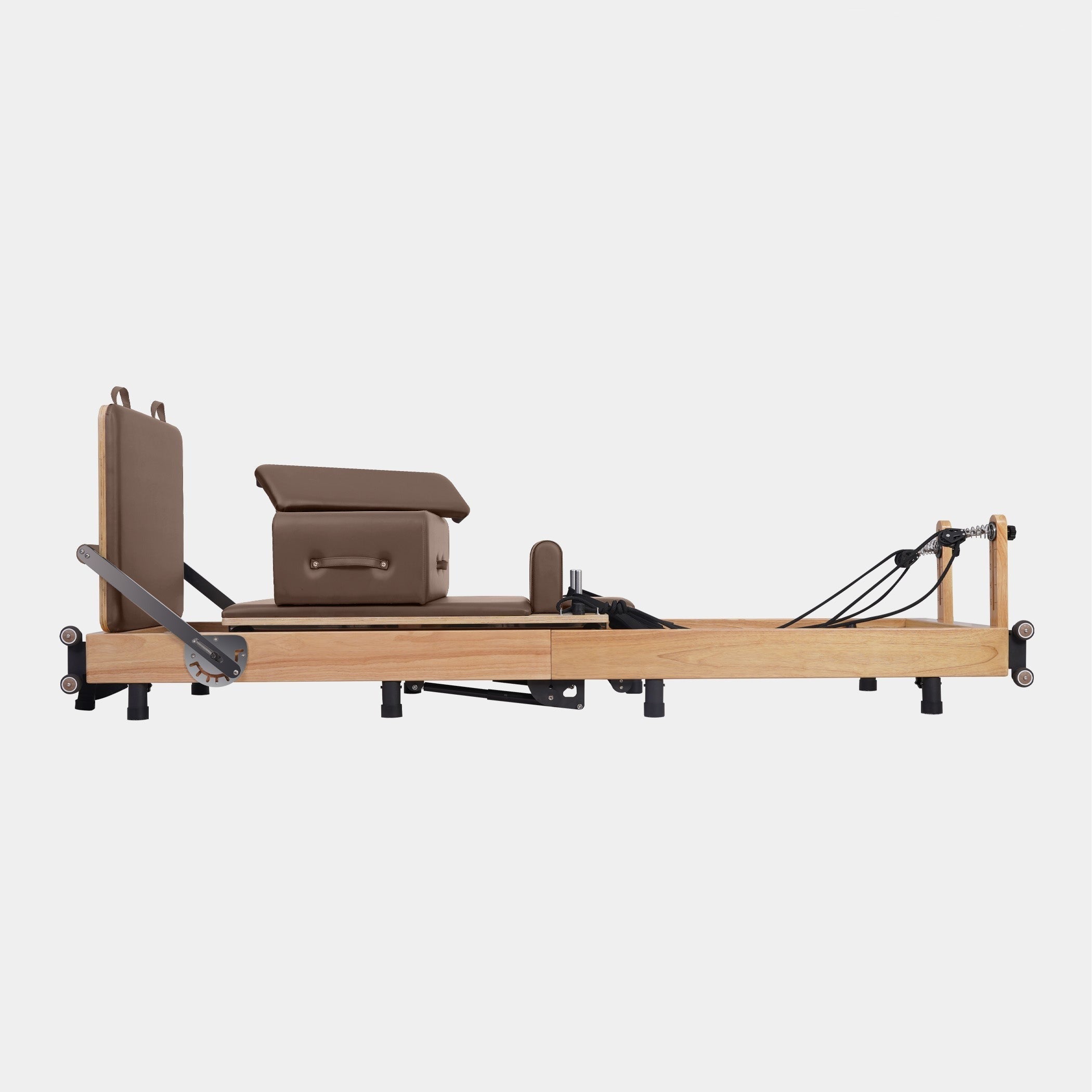 Oak Foldable Pilates Reformer