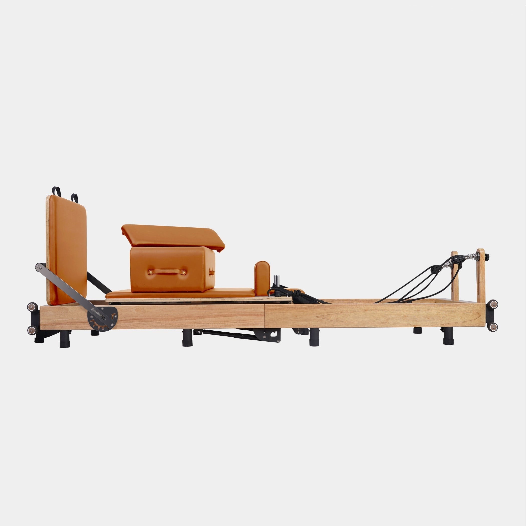 Oak Foldable Pilates Reformer
