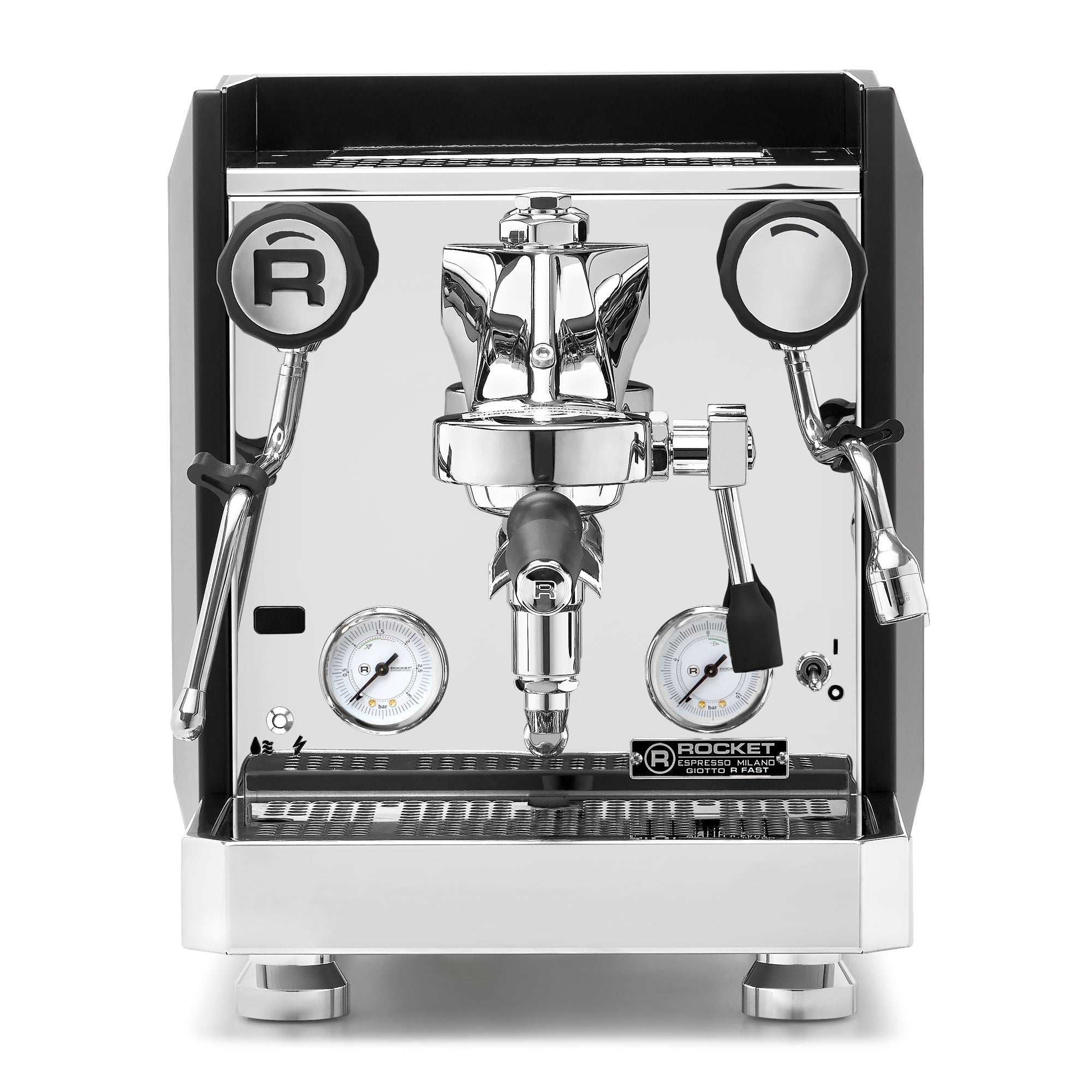 Rocket Espresso Giotto FAST R Espresso Machine – Black / No Accents / No Flow Control