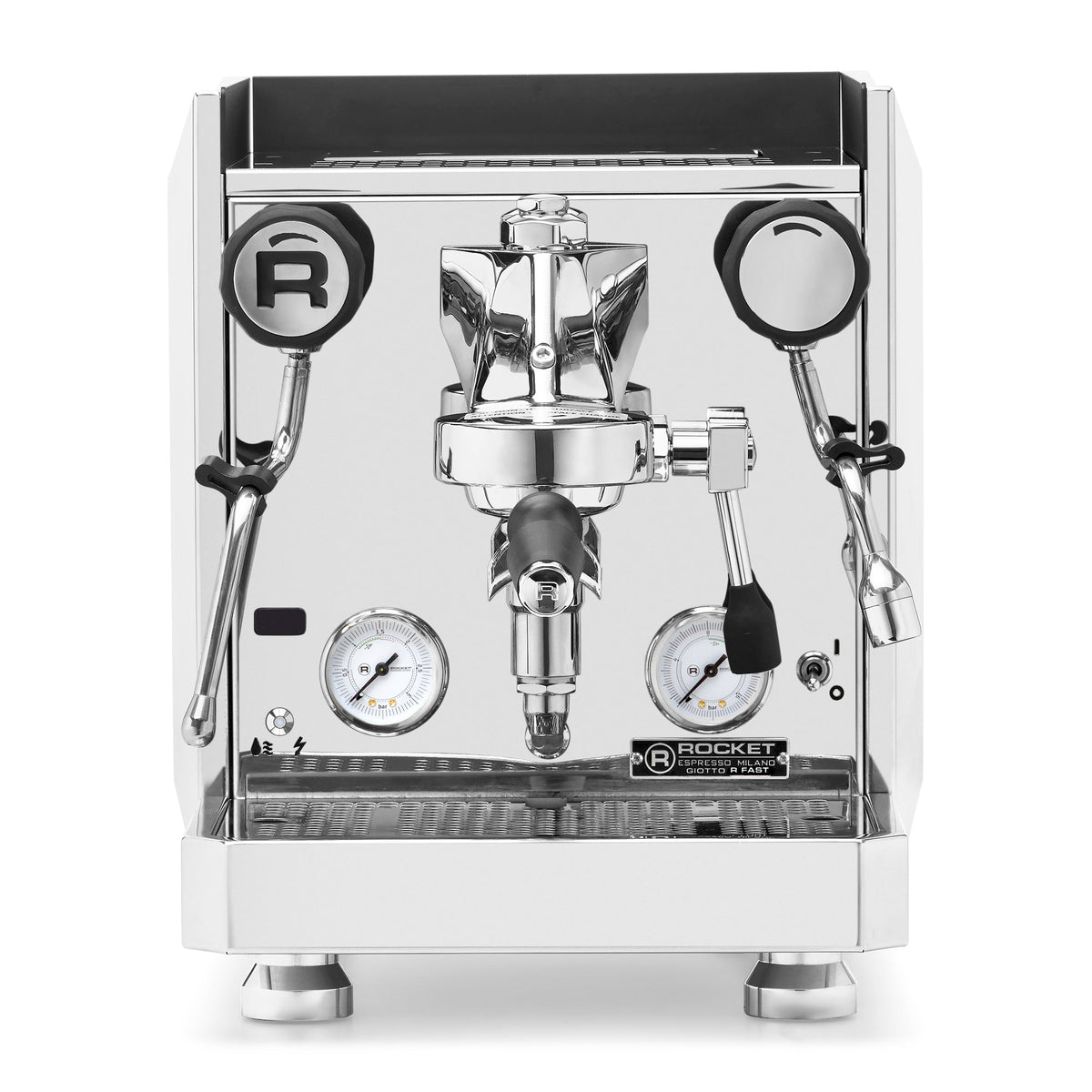Rocket Espresso Giotto FAST R Espresso Machine – Stainless Steel / No Accents / No Flow Control
