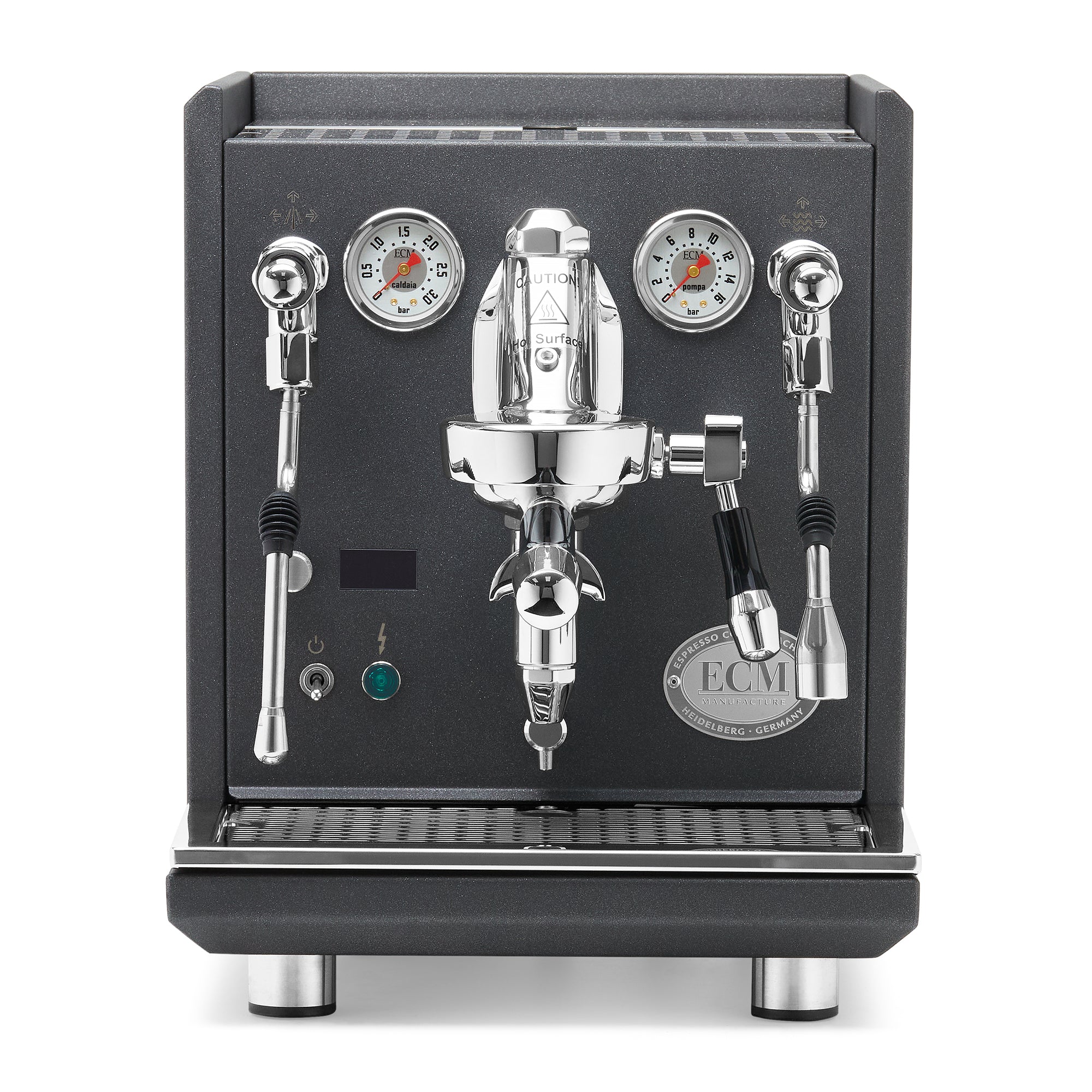 ECM Synchronika II Anthracite Espresso Machine – Anthracite / No Accents / No Flow Control
