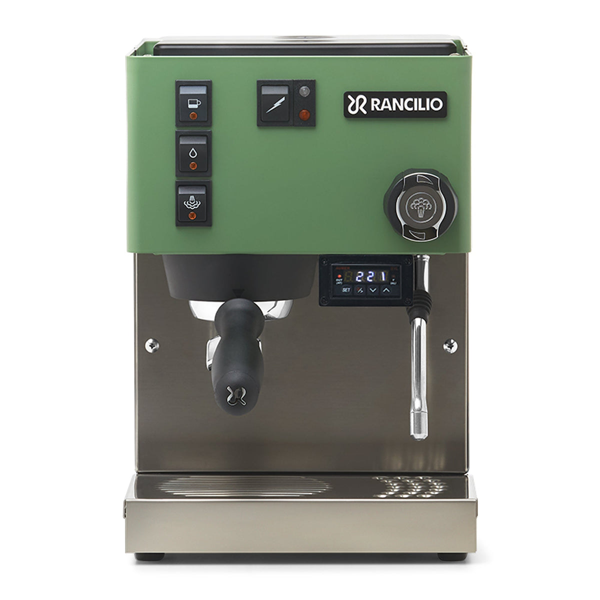 Rancilio Silvia Espresso Machine – Sage Green / With PID