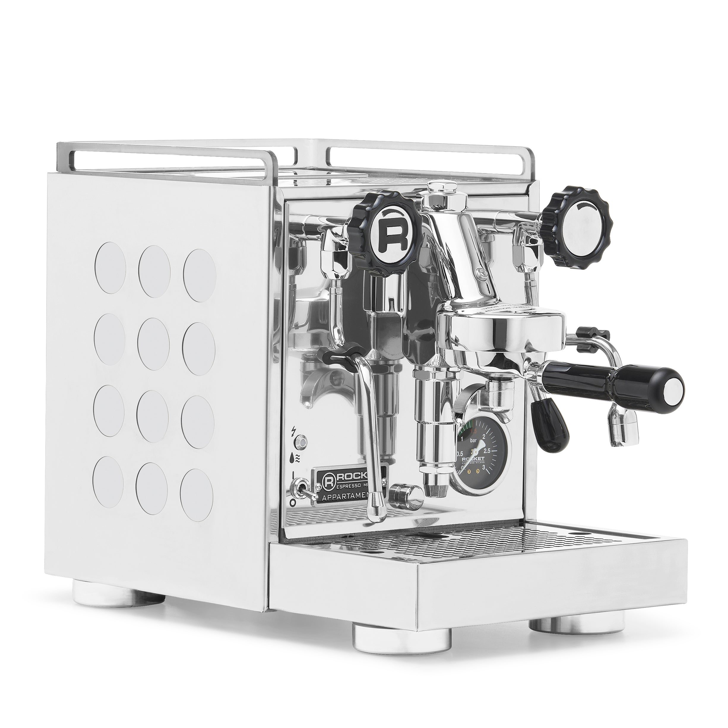 Rocket Espresso Appartamento 2.0 Chrome – White / No Accents