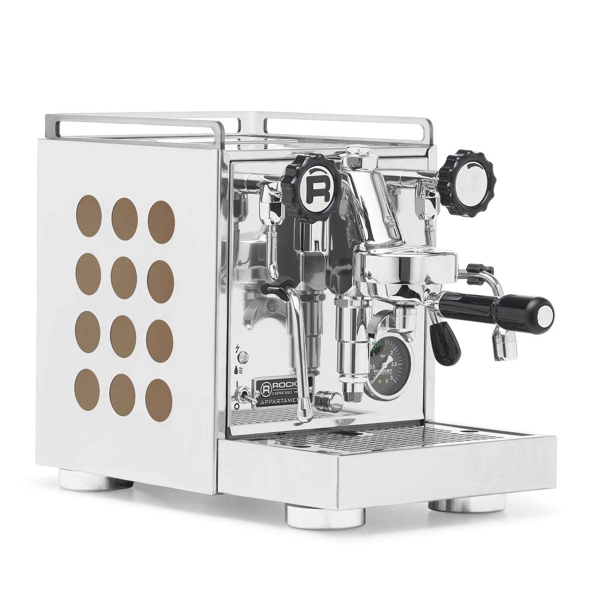 Rocket Espresso Appartamento 2.0 Chrome – Copper / No Accents