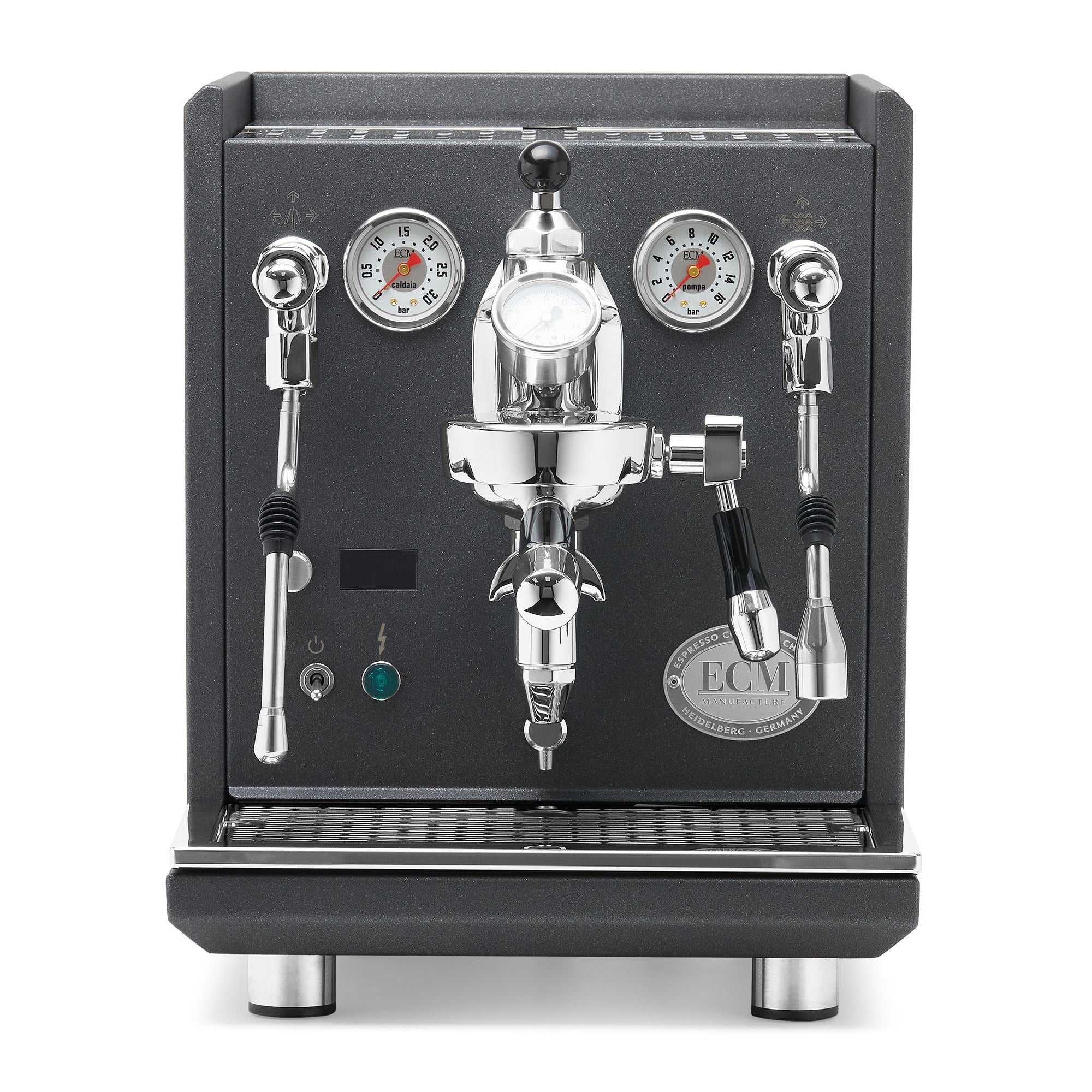 ECM Synchronika II Anthracite Espresso Machine – Anthracite / No Accents / Flow Control