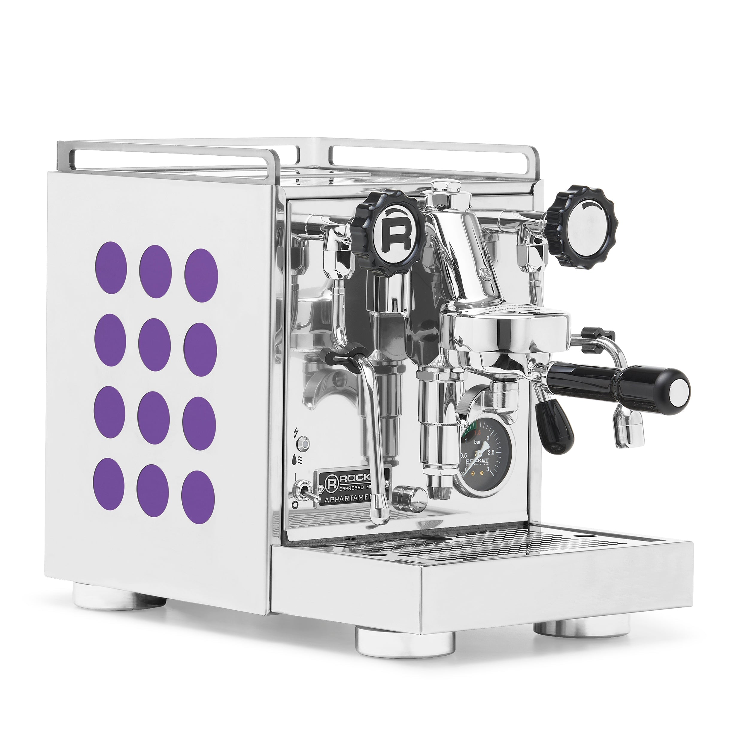 Rocket Espresso Appartamento 2.0 Chrome – Amethyst / No Accents