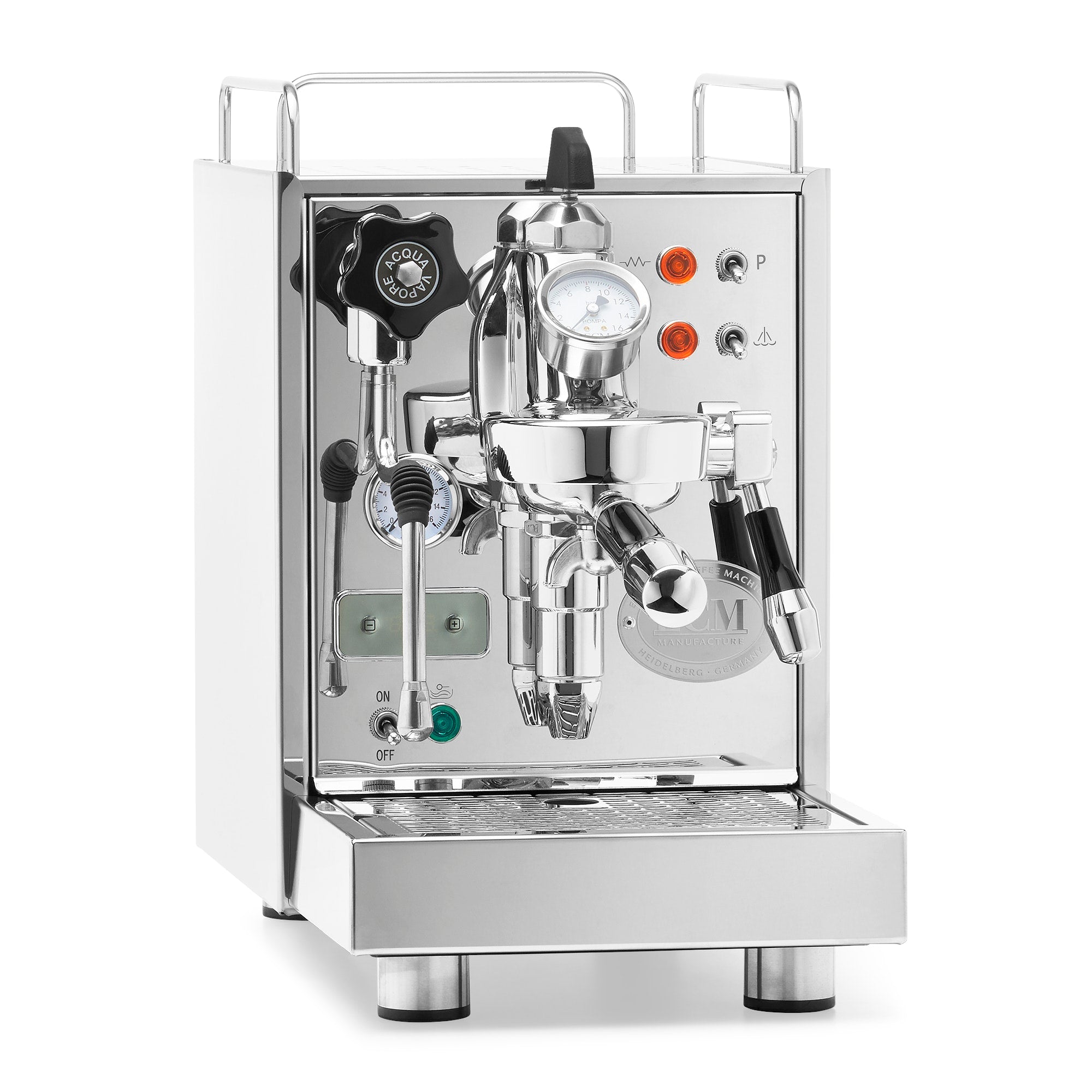 ECM Classika PID Espresso Machine – Stainless Steel / Flow Paddle / No Accents