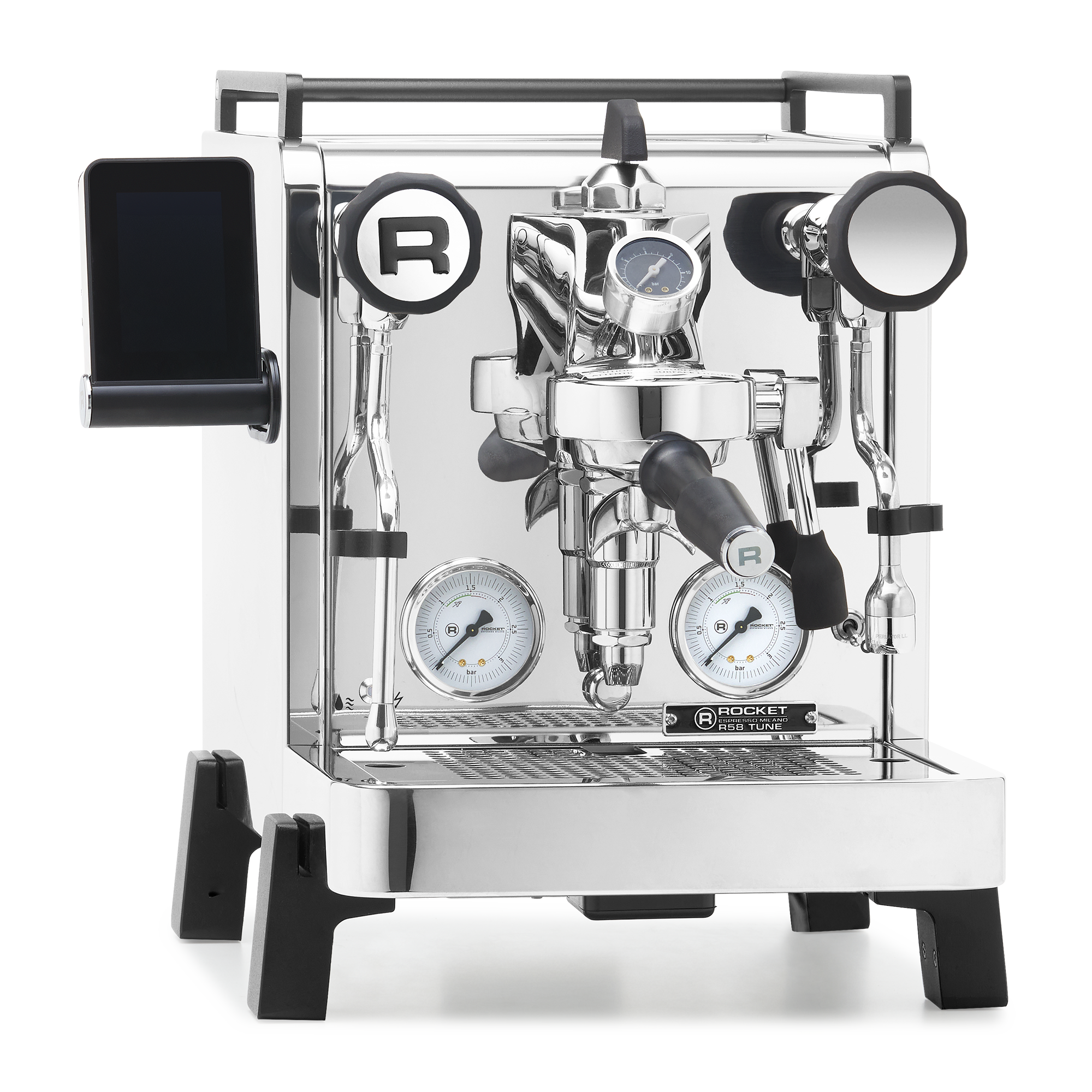 Rocket Espresso R58 TUNE Espresso Machine – Chrome / No Accents / Flow Paddle