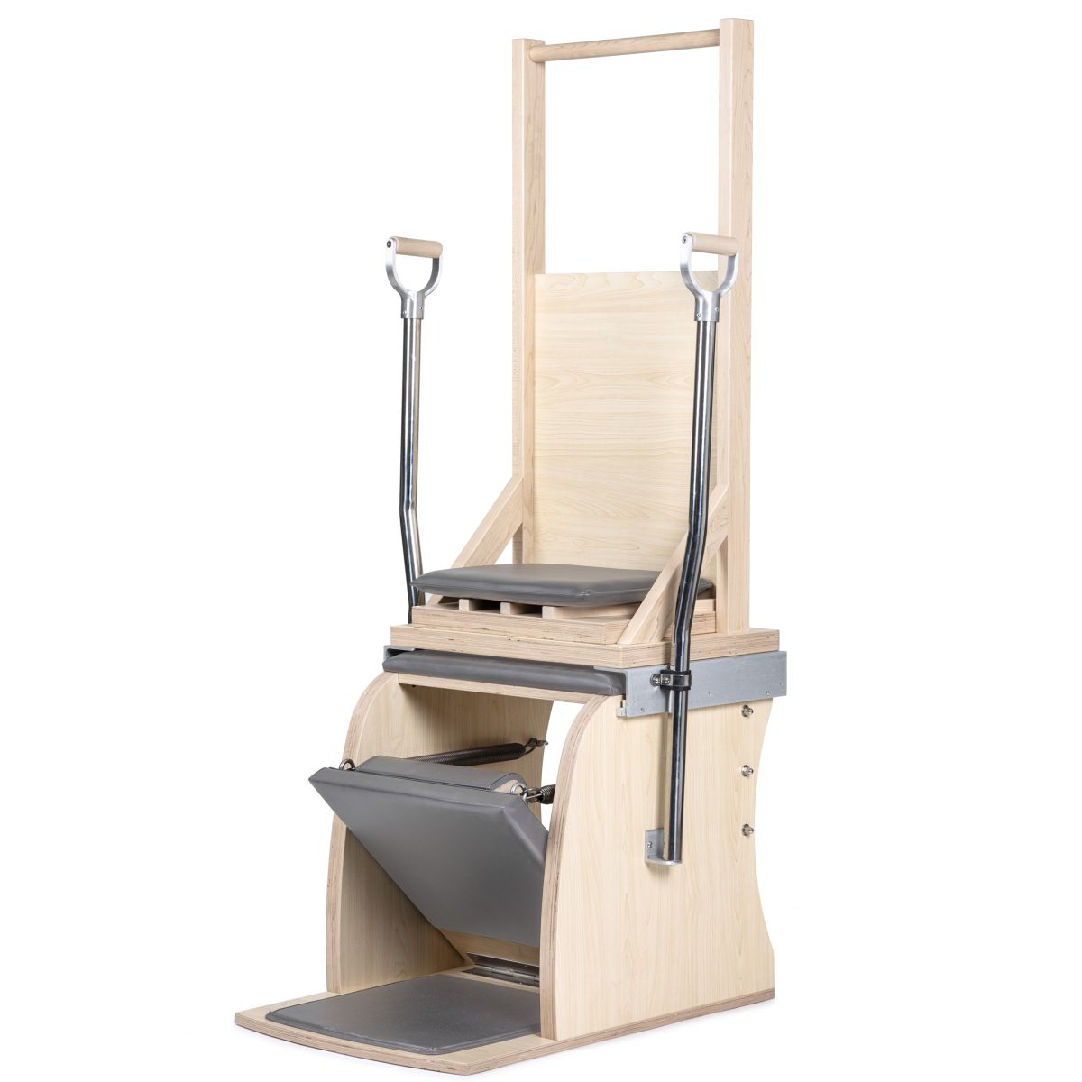 Reformora Combination Wunda Chair – Grey (side view) upholstery