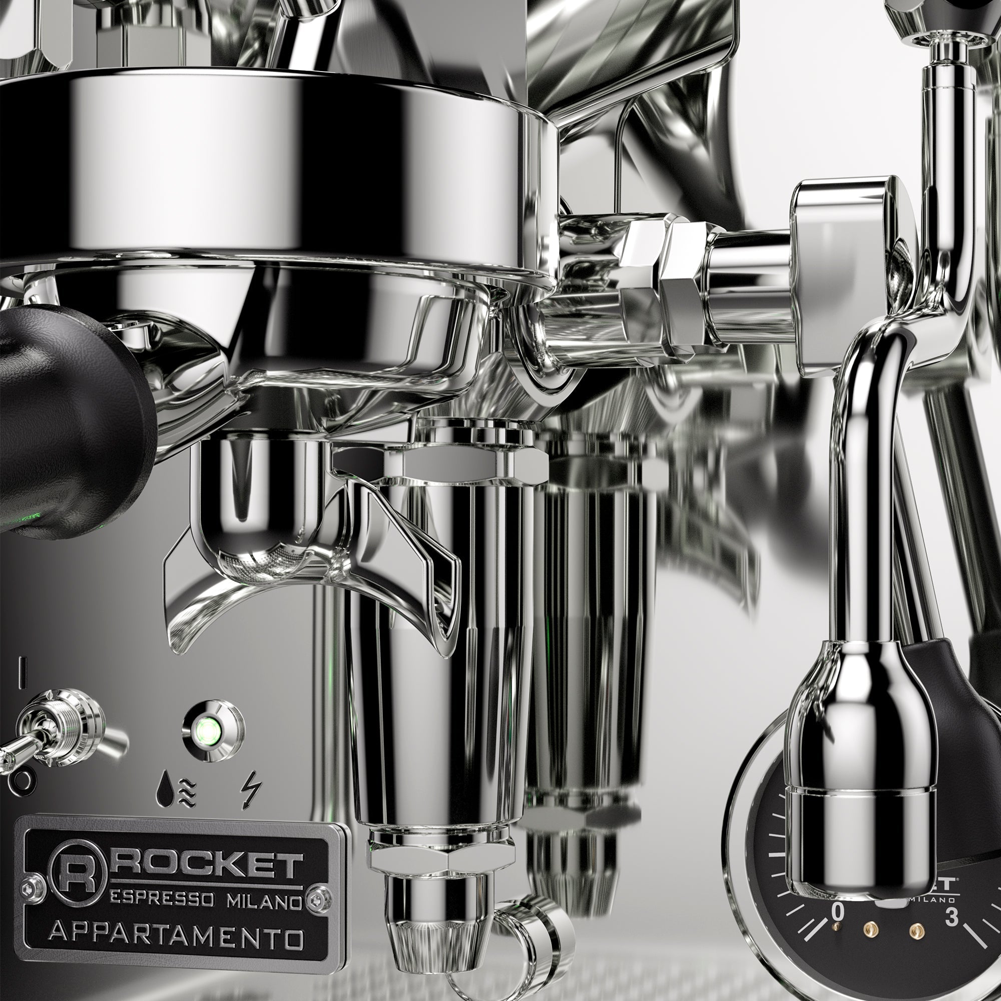 Refurbished Rocket Espresso Appartamento TCA Espresso Machine - White – image 12 of 14