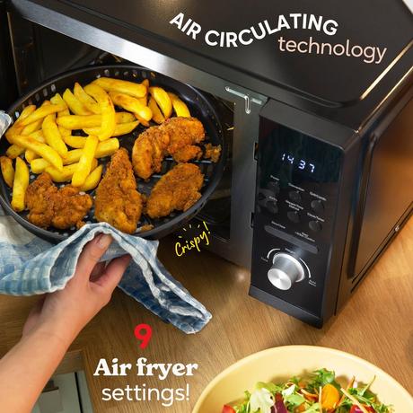 Russell Hobbs RHMAF2508B 25 Litres Combination Air Fryer Microwave – image 4 of 10