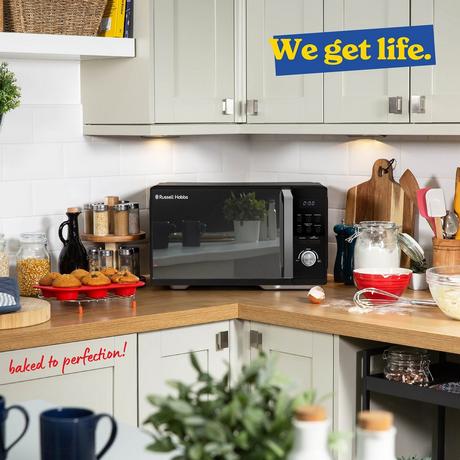Russell Hobbs RHMAF2508B 25 Litres Combination Air Fryer Microwave – image 8 of 10
