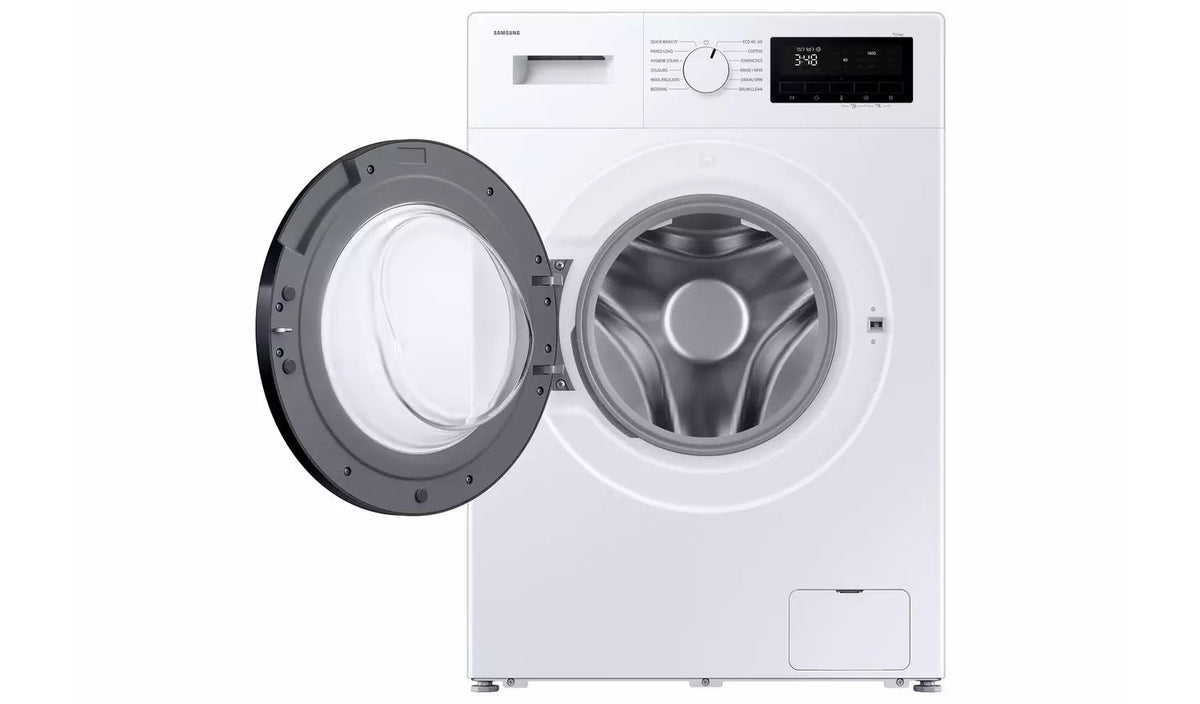 Samsung Series 4 WW90FG3M05AWEU 9kg 1400 Spin Front Load Washing Machine with Hygiene Steam White - A Rated – image 2 of 9