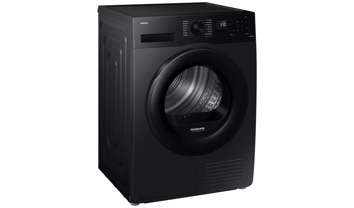 Samsung Series 5 DV90CGC0A0ABEU with OptimalDry 9 kg Heat Pump Tumble Dryer Black – image 8 of 10