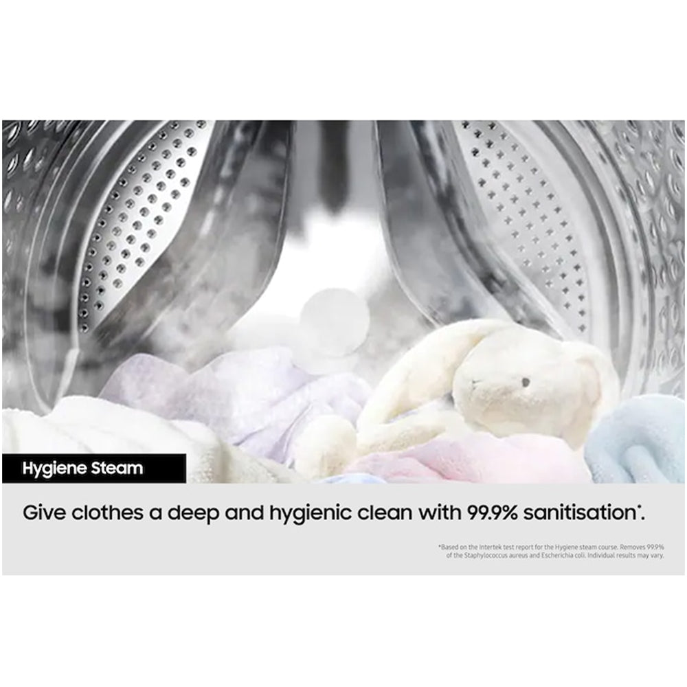 Samsung Series 5 WD80TA046BEEU Ecobubble AI Energy 8kg+5kg 1400 Spin Washer Dryer White – image 9 of 10
